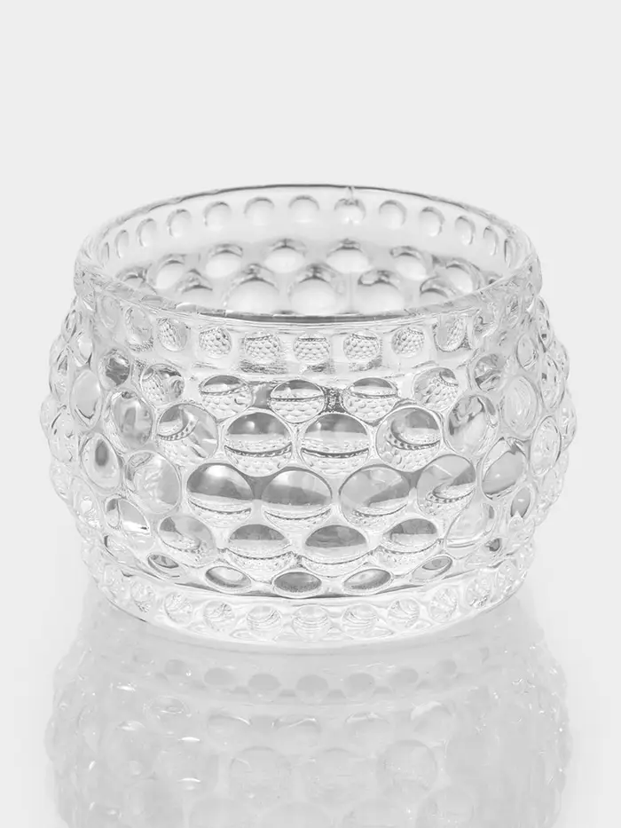 Конфетница с крышкой "Икринка" 7,5х9,5 см, прозрачная Конфетница с крышкой "Икринка" 7,5х9,5 см, прозрачная