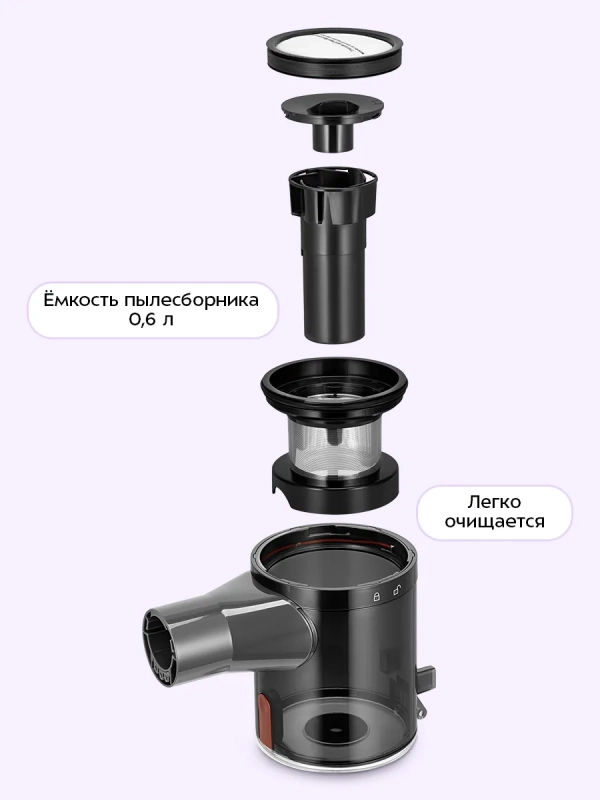 Вертикальный пылесос для дома КТ-5539 - 450 Вт Вертикальный пылесос для дома КТ-5539 - 450 Вт