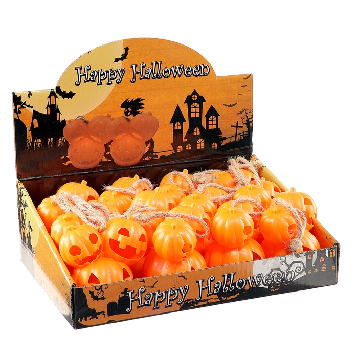 Подвеска Подвеска "Ужасная тыква" световая