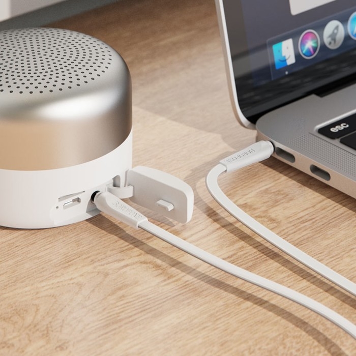 Кабель аудио AUX Borofone BL6, Jack 3.5 мм(m)-Jack 3.5 мм(m), TPE оплётка, 1 м, белый Кабель аудио AUX Borofone BL6, Jack 3.5 мм(m)-Jack 3.5 мм(m), TPE оплётка, 1 м, белый