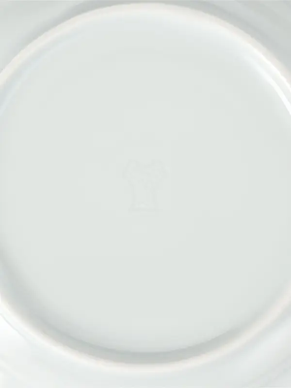 Тарелка Добрушский завод &laquo;Букет цветов&raquo;, d=20 см, фарфор, белая