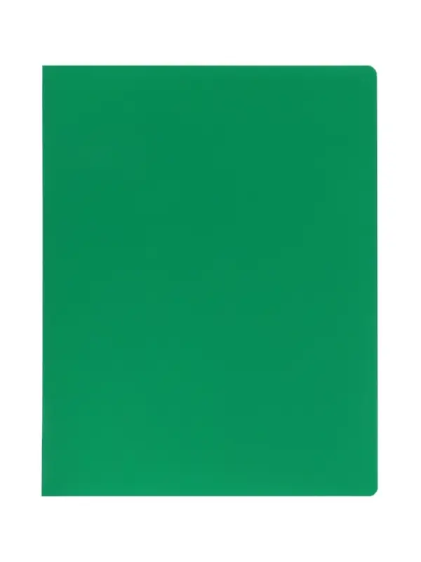 Папка с 20 вкладышами А4, 500 мкм, Calligrata, текстура &laquo;песок&raquo;, зелёная