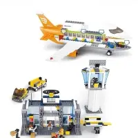 Конструктор Sluban &laquo;Международный аэропорт&raquo;, 678 деталей