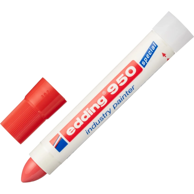Маркер промышленный для промышленной графики EDDING E-950/2 красный 10мм