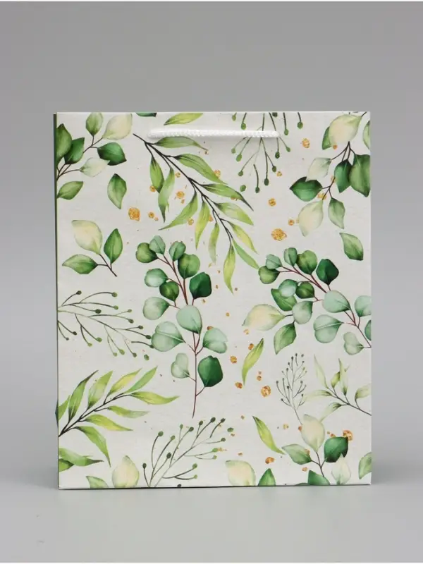 Пакет подарочный ламинированный, упаковка, Present for you, ML 21&times;25&times;8 см