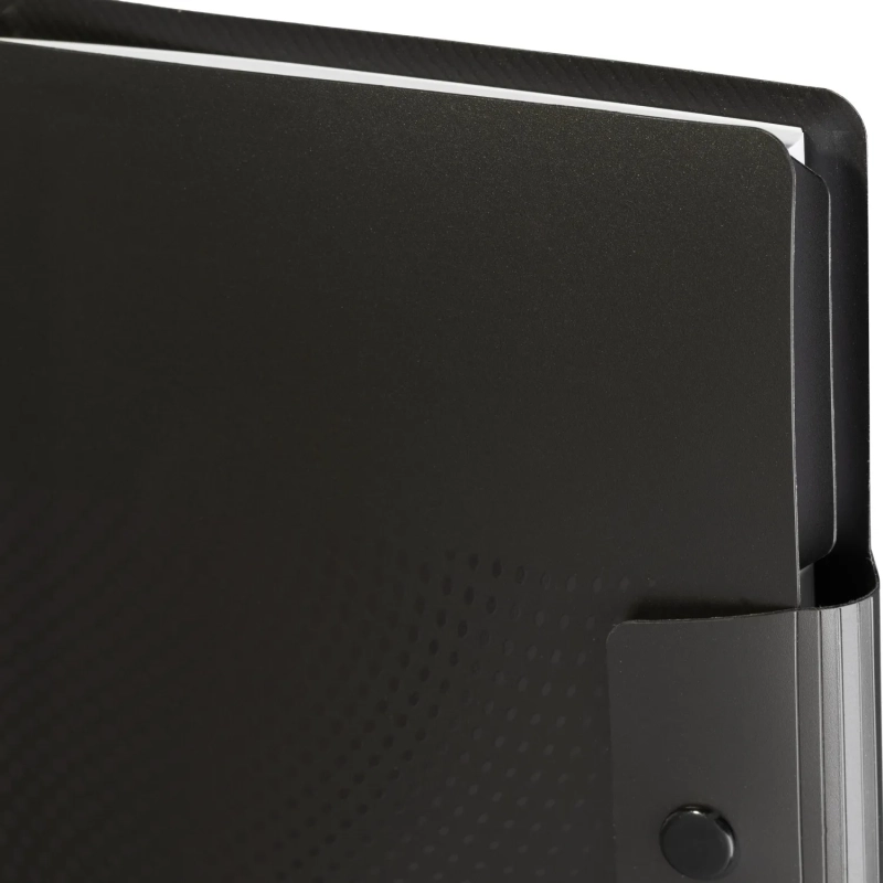 Ежедневник недатированный ATTACHE Digital черный,А5, 272стр., на кольцах