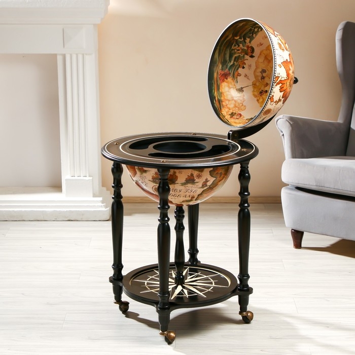 Глобус бар декоративный Глобус бар декоративный "Карта странника" 56,5х56,5х91,5 см