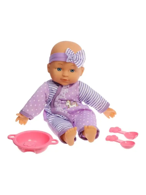 Пупс мягконабивной &laquo;Мой малыш&raquo; в костюмчике, с аксессуарами