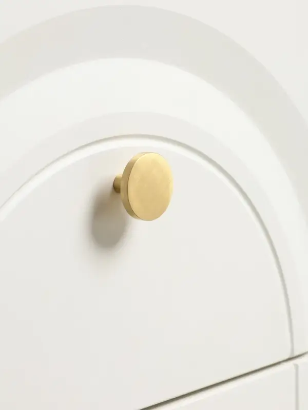 Ручка-кнопка CAPPIO, d=33 мм, h=20 мм, латунь, цвет золото