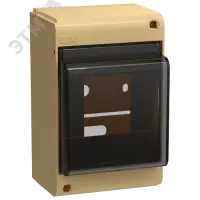 UNION Mini Корпус пластик. КМПн-4 IP30 сосна IEK