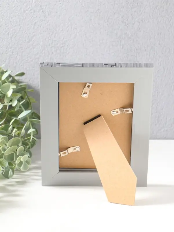 Фоторамка пластик 10х15 см "Моррис" тёмно-серый 19,8х15х2 см