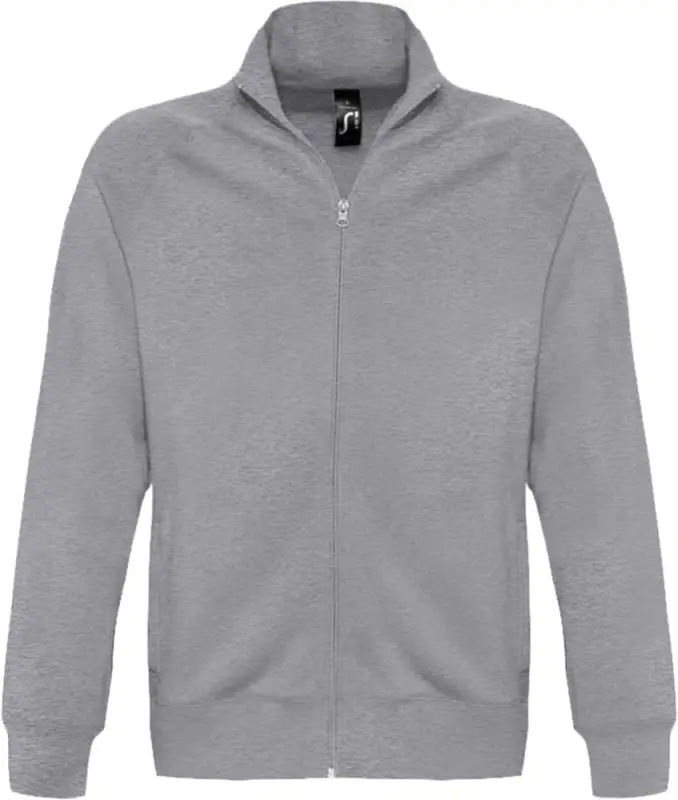 Толстовка мужская на молнии Sundae 280 серый меланж, размер S