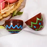 Основа для творчества «Яйцо с орнаментом», открывается, набор 6 шт., размер 1 шт: 6 × 4 см Основа для творчества «Яйцо с орнаментом», открывается, набор 6 шт., размер 1 шт: 6 × 4 см