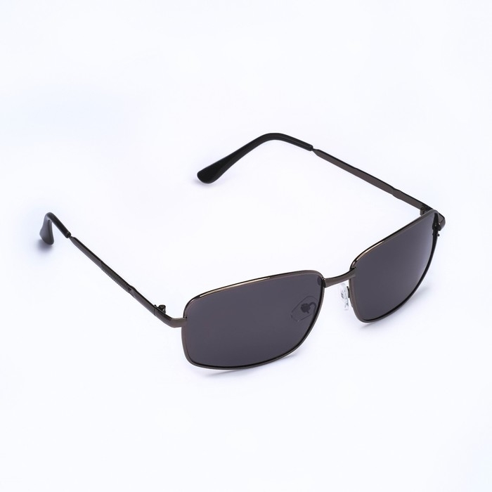 Очки солнцезащитные OneSun, поляризационные, UV 400, 14.5×13×5 см, линза 4×5.5 см, чёрные