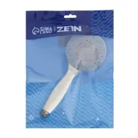 Душевая лейка ZEIN Z0401, 4 режима, средняя, d=95 мм, пластик, цвет хром