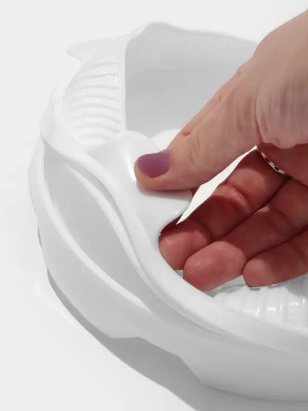 Форма для муссовых десертов и выпечки &laquo;Круг&raquo;, 23.5&times;23.5 см, внутренний d=16 см, силикон, белая