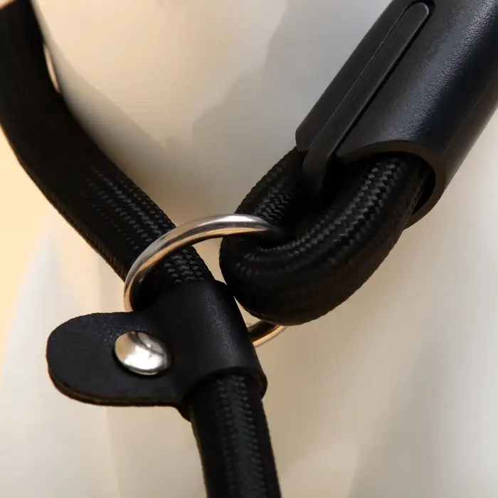 Ринговка для собак, 130&times;1 см, чёрная