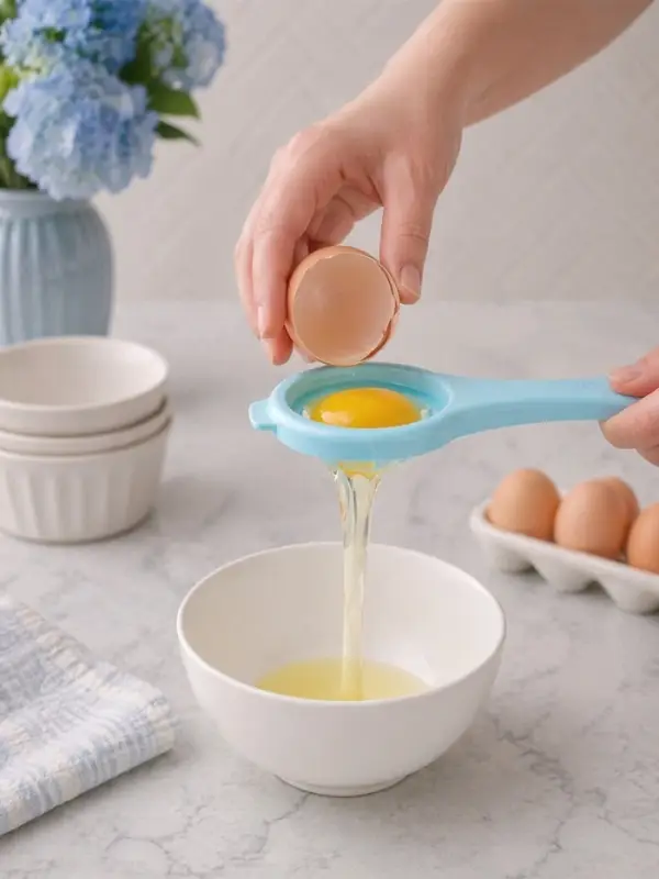 Сепаратор для яиц, 12.5&times;6&times;2.5 см, пластик, МИКС