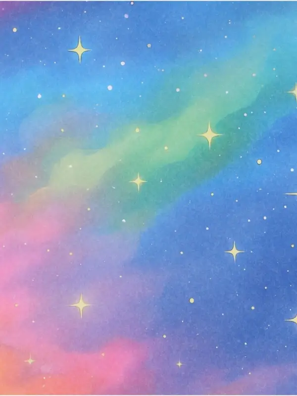 Бумага упаковочная крафт &laquo;Космос&raquo;, 50&times;70 см