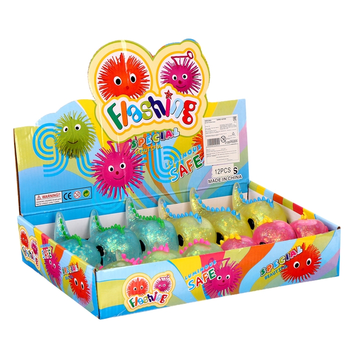 Мялка Мялка "Динозаврик", цвета МИКС