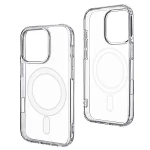 Чехол для iPhone 16 Pro Max Clear Case (MagSafe) в пакетике
