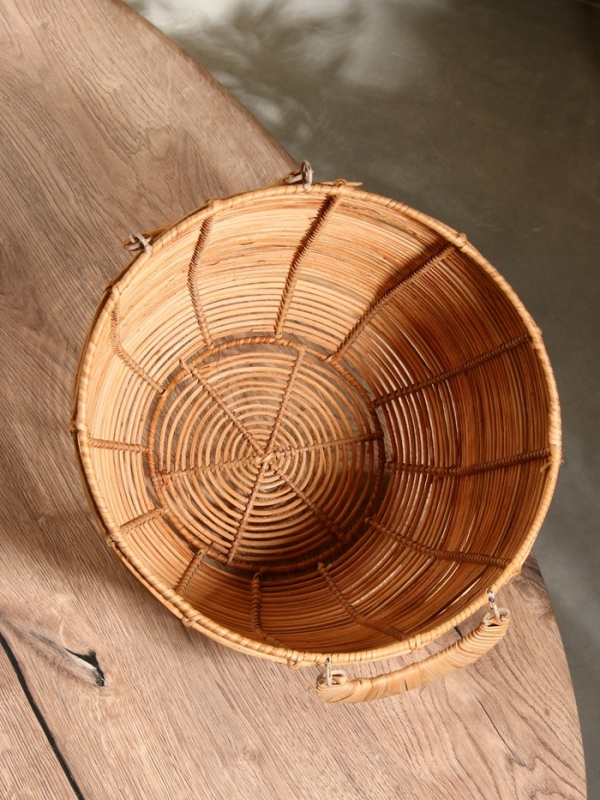 Корзина для белья, 31х31х31 см, ротанг