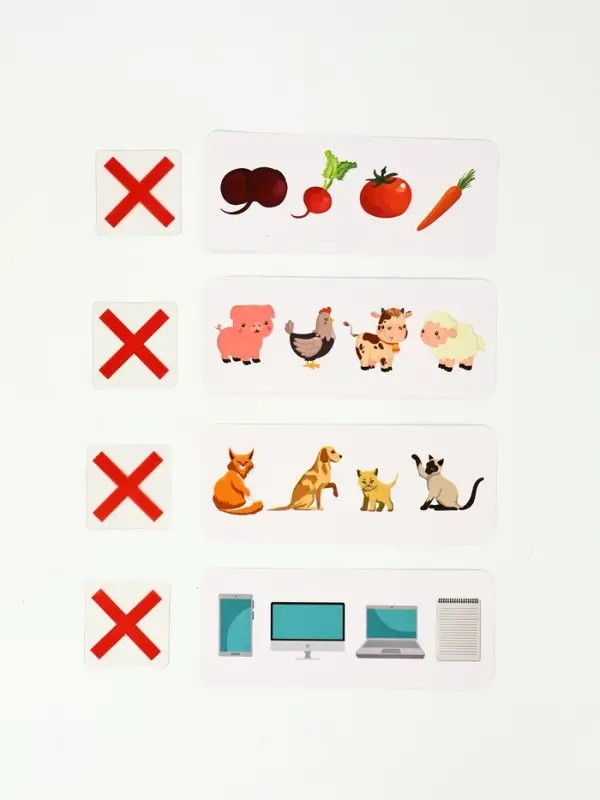 Развивающий набор &laquo;Логические ряды. Найди лишнее&raquo;, 3+