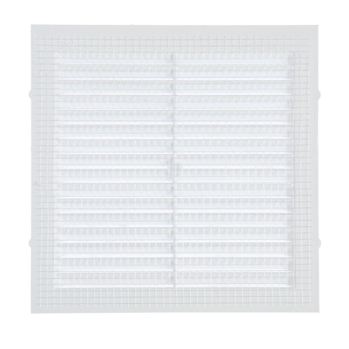 Решетка вентиляционная Решетка вентиляционная "КосмоВент" Л155, 155 х 155 мм, с сеткой, неразъемная