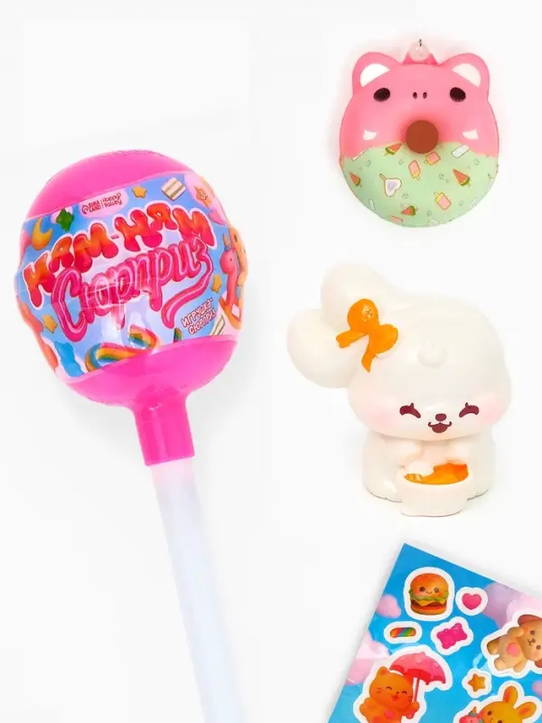 Игрушка &laquo;Ням-ням сюрприз&raquo;, зайчики, МИКС