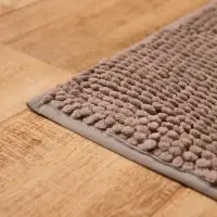 Коврик для ванной &laquo;Этель. Букли&raquo;, 38&times;58 см, серый