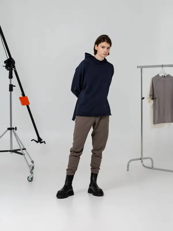 Худи Vozduh, темно-синее, размер S