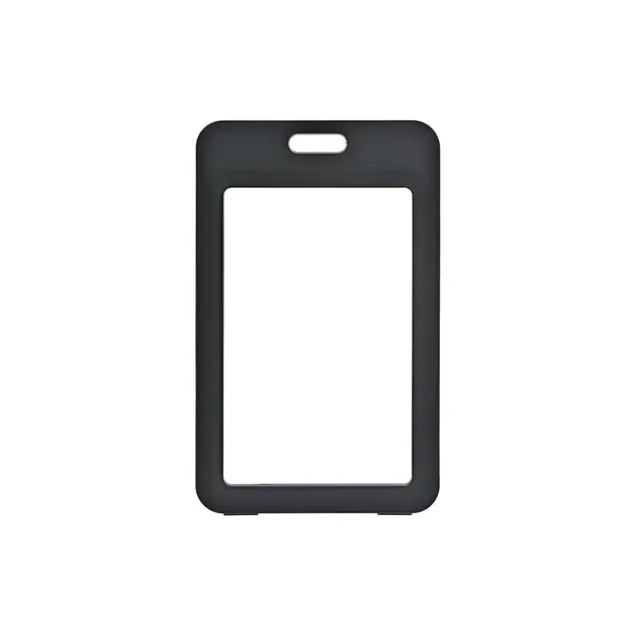 Бейдж вертикальный, внешний размер 110×70 мм, внутренний размер 85×54 мм, чёрный Бейдж вертикальный, внешний размер 110×70 мм, внутренний размер 85×54 мм, чёрный