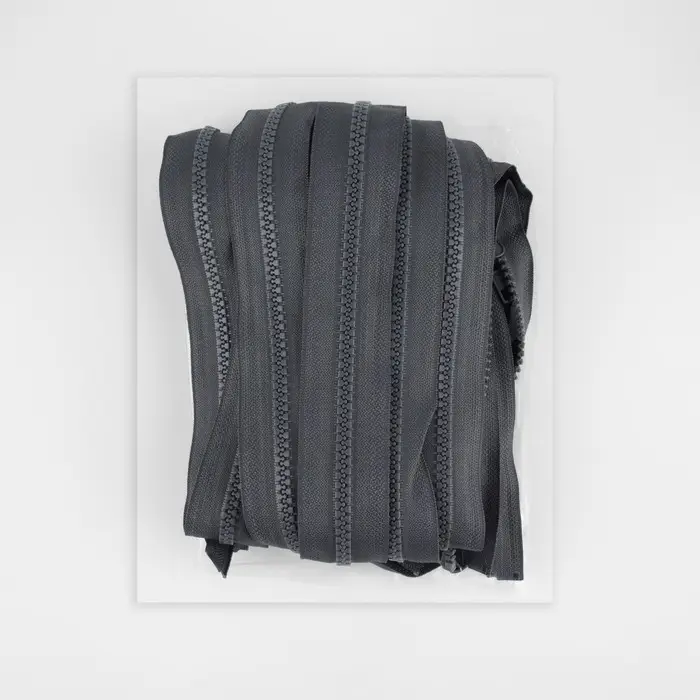 Молния «Трактор», №5, разъёмная, замок автомат, 80 см, тёмно-серая Молния «Трактор», №5, разъёмная, замок автомат, 80 см, тёмно-серая