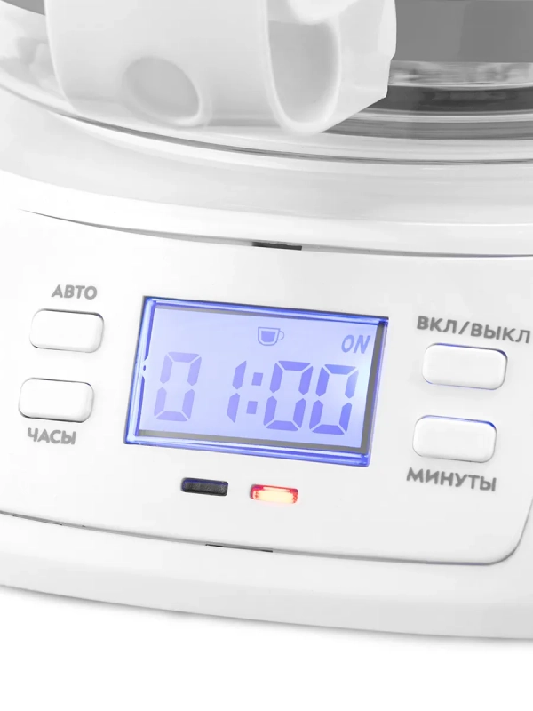 Кофеварка капельная электрическая КТ-7396 - 800 Вт - 1,5 л Кофеварка капельная электрическая КТ-7396 - 800 Вт - 1,5 л