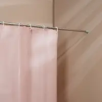 Карниз для шторы в ванную тм VETTA, 2,6м, телескопический, нерж.сталь