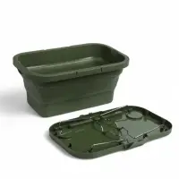 Корзина - столик maclay 2 в 1, складная, 47&times;28.5&times;23.5 см, зелёная