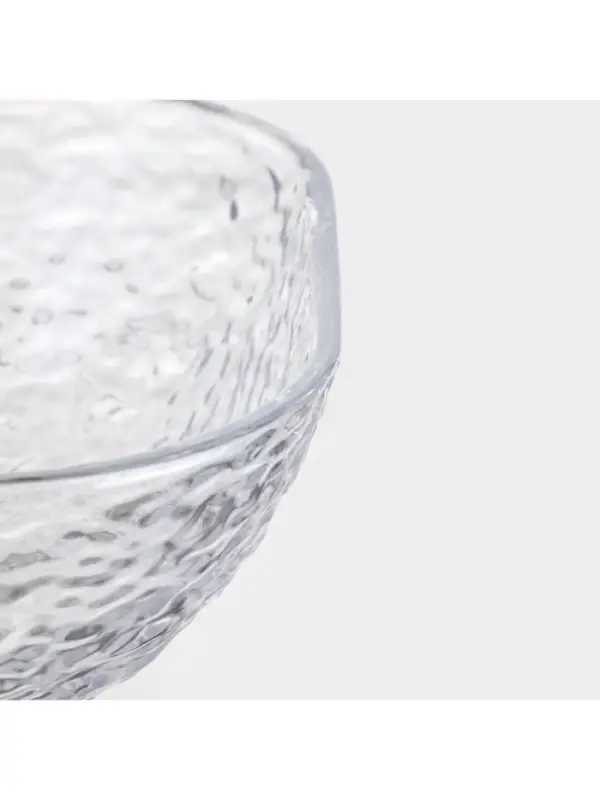 Фруктовница, 20.4&times;14 см, на ножке, стекло, прозрачная