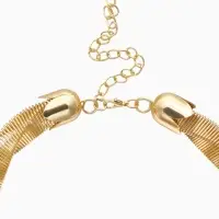 Чокер &laquo;Кручёный Обруч&raquo;, цвет золото