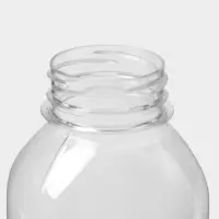 Бутылка одноразовая &laquo;Квадратная&raquo;, пластик ПЭТ, 500 мл, горло 0.38 см, прозрачная