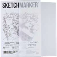 Калька Sketchmarker 110г А4 21х29,7см 100л/уп, в коробке SM17120