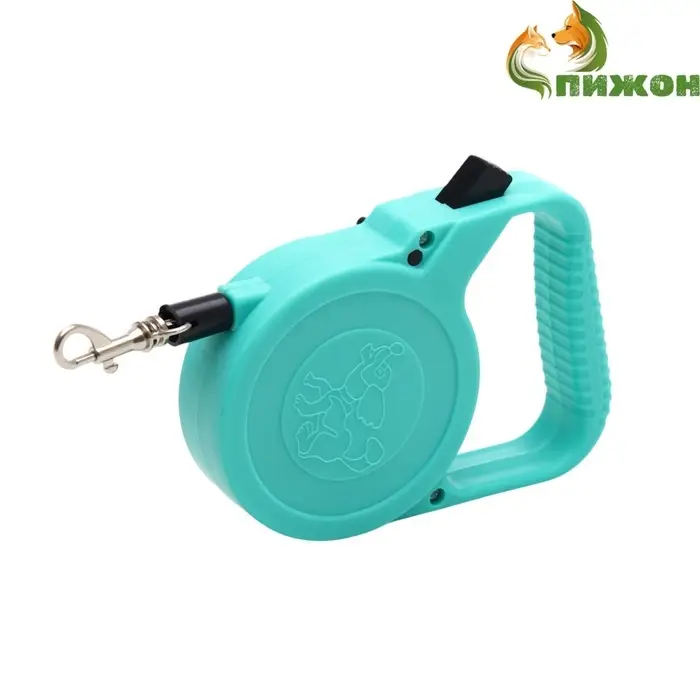 Рулетка малая эконом, 3 м, до 18 кг, зелёная