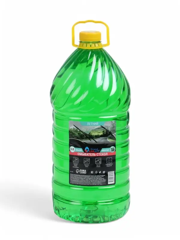 Омыватель стёкол Grand Caratt летний, Ментол, 5 л