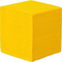 Салфетки бумажные Gratias 2сл 24х24 желтые 250 шт/уп