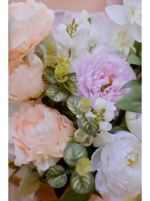 Цветы искусственные &laquo;Пион Лунная река&raquo;, 12&times;85 см, розовые