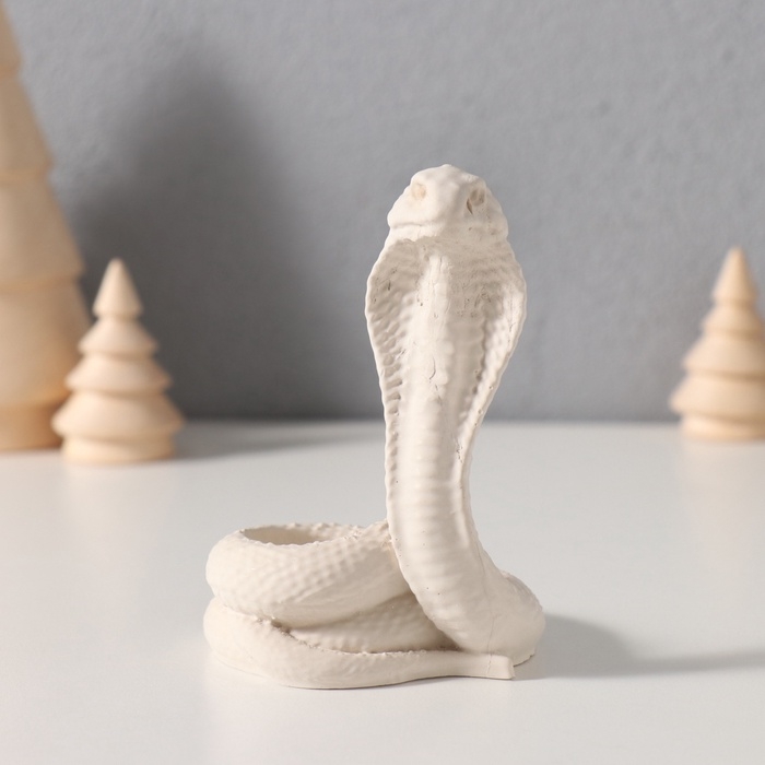 Сувенир кашпо  Сувенир кашпо "Кобра королевская" 6,5х6х9 см