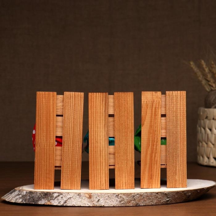 Оберег - домовой Оберег - домовой "Кругляш на троне", микс