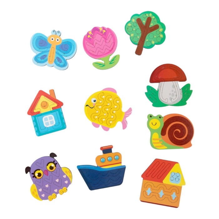 Трафареты «Far far land Wood»,10 шт. Трафареты «Far far land Wood»,10 шт.