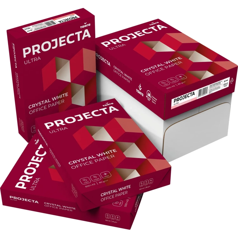 Бумага PROJECTA Ultra (А3, марка А, 80 г/кв.м, 500 л) СПб