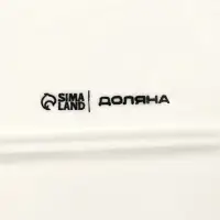 Блюдо сервировочное c утолщённым краем Доляна White Label, 37&times;23.5&times;3 см, фарфор, белое