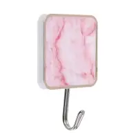 VETTA Крючки самоклеящиеся "Красный мрамор", 2шт., пластик, металл